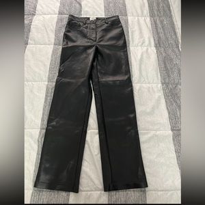 Aritzia Melina leather pants